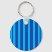 Blauw gestreepte textuur sleutelhanger (Achterkant)