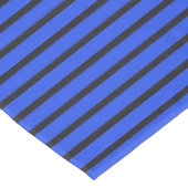 Blauw gestreepte textuur tafelkleed (Gekanteld)