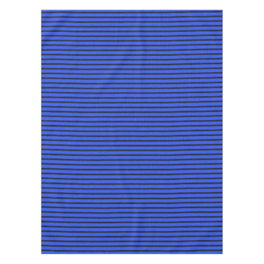 Blauw gestreepte textuur tafelkleed (Voorkant)