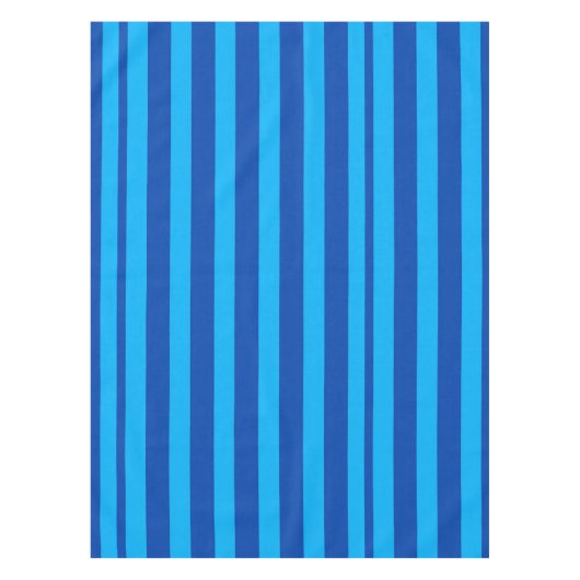Blauw gestreepte textuur tafelkleed (Voorkant)