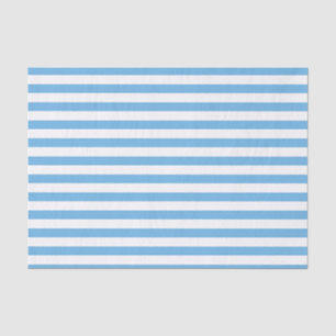 Blauw Gestreepte Tissuepapier