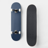 Blauw Gestructureerd Skateboard Modern Strake Ontw (Voorkant)