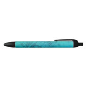 Blauw getextureerde Lotus Zwarte Inkt Pen (Bovenkant)