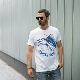 Blauw  Gevist Club T-shirt