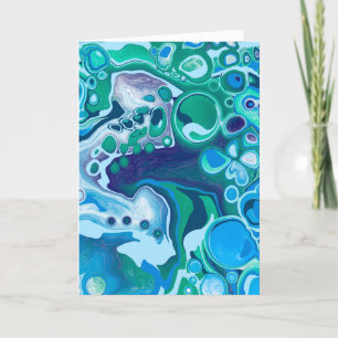 Blauw gevoel   Denk aan u Kaart