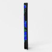 Blauw geweld #1 Case-Mate iPhone case (Achterkant/links)