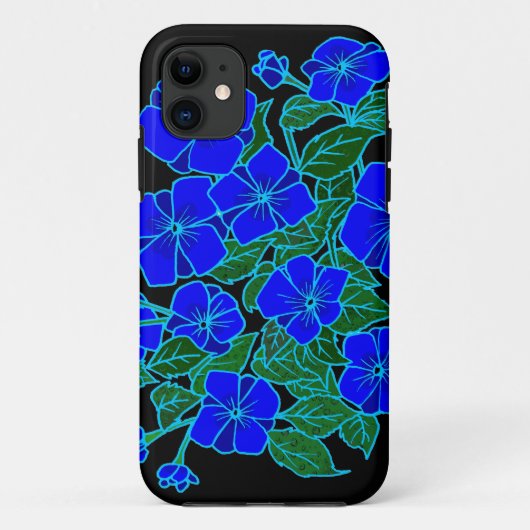 Blauw geweld #1 Case-Mate iPhone case (Achterkant)