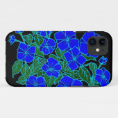 Blauw geweld #1 Case-Mate iPhone case (Achterkant (horizontaal))
