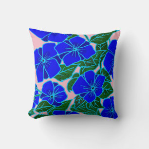 Blauw geweld #6 kussen