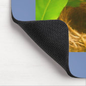 Blauw Gewikkeld Kolibrinest Muismat (Hoek)