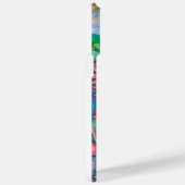 Blauw Gezegende inspiratie Roze Bloemen Case-Mate iPhone Case (Achterkant / Rechts)