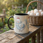 Blauw Gingham Cottage Kip Mok