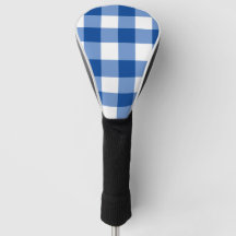 Blauw gingham patroon
