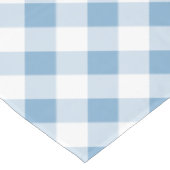 Blauw Gingham Tafelkleed (Gekanteld)