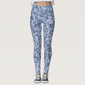 Blauw Glam Leggings (Voorkant)