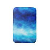 Blauw glas badmat (Voorkant Verticaal)