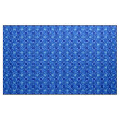 Blauw Glas in lood Catherine Window Tile Patroon Stof (Yard (91,4 cm))