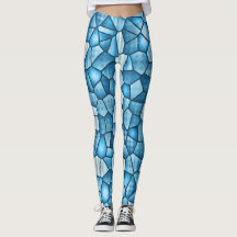 Blauw Glas in lood Trendy Spring & Summer