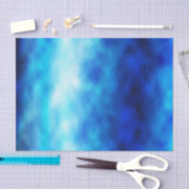 Blauw glas tissuepapier (Craft)