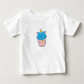 Blauw Glas van Sap Kat (Voorkant)