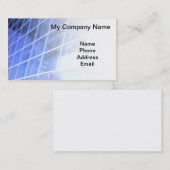 Blauw Glazen Facade Architecture Design Visitekaartje (Voorkant / Achterkant)