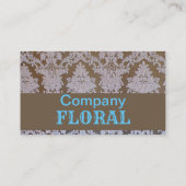  blauw glazen kaarlehouder visitekaartje (Achterkant)