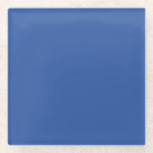Blauw Glazen Onderzetter (Voorkant)