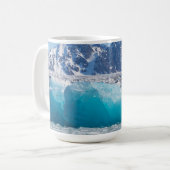 Blauw gletsjerijs, Noorwegen Koffiemok (Voorkant links)