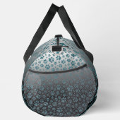 Blauw glitter licht effect print poten plunjezak (Rechts)