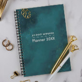 Blauw & Glitter Maand en Week Planner