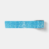 Blauw glitter satijnen lint (Voorkant)