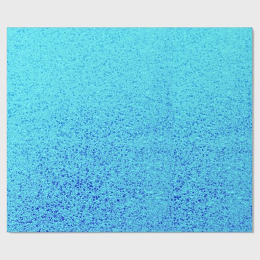 Blauw glitter Sparkle Shiny Shimmer Cadeaupapier (Vlak)