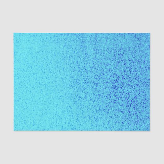 Blauw glitter Sparkle Shiny Shimmer Tissuepapier (Voorkant)