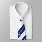 Blauw glitter stropdas (Gebonden)