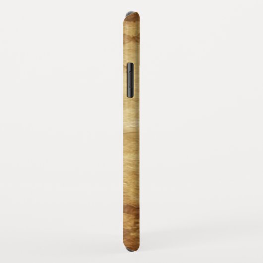 BLAUW GOLD B-BRIEF MET FLOWERS MONOGRAM Case-Mate iPhone CASE (Achterkant/rechts)