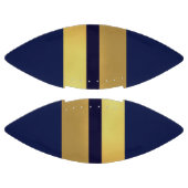 Blauw Gold Stiped 2-panelontwerp American Football (Panelen)