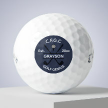 Blauw Golf Genius Cross Club Naam
