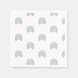 Blauw golf pet servet