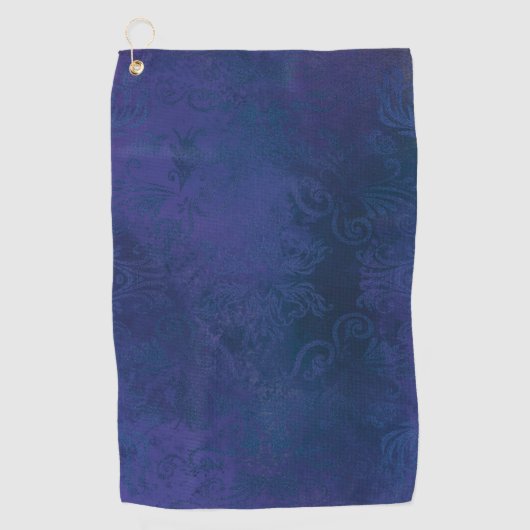 blauw golfhanddoek (Voorkant)