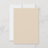 Blauw Goud Art Nouveau Save The Date (Achterkant)