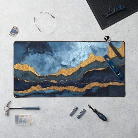 Blauw Goud Bureaumat (Werkstation)