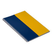 Blauw & Goud CUSTOM Notitieboek (Rechterzijde)