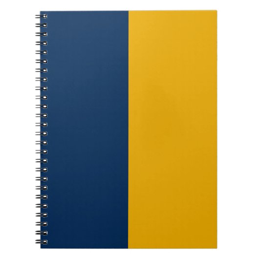 Blauw & Goud CUSTOM Notitieboek (Voorkant)