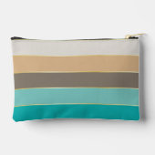 blauw goud Custom Summer Color Block Stripes Etui (Achterkant)
