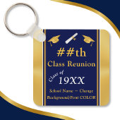 Blauw, Goud, de gunsten van de klassenreünie, klas Sleutelhanger