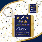 Blauw, Goud, de gunsten van de klassenreünie, klas Sleutelhanger