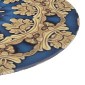 Blauw Goud Decoratieve Snijplank (Hoek)