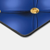 Blauw Goud Diamant Getuft Bureaumat (Hoek)