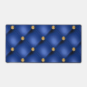 Blauw Goud Diamant Getuft Bureaumat (Voorkant)