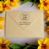 Blauw goud en wit marmer rubberstempel